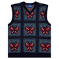 Awake Butterfly Sweater Vest - Blue/Red