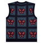 Awake Butterfly Sweater Vest - Blue/Red