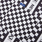 Awake Camp Collar Checkerboard Logo Shirt - Black