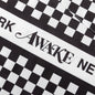 Awake Camp Collar Checkerboard Logo Shirt - Black