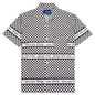 Awake Camp Collar Checkerboard Logo Shirt - Black