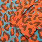 Awake Cargo Collared Military Jacket - Printed Leopard