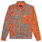 Awake Cargo Collared Military Jacket - Printed Leopard