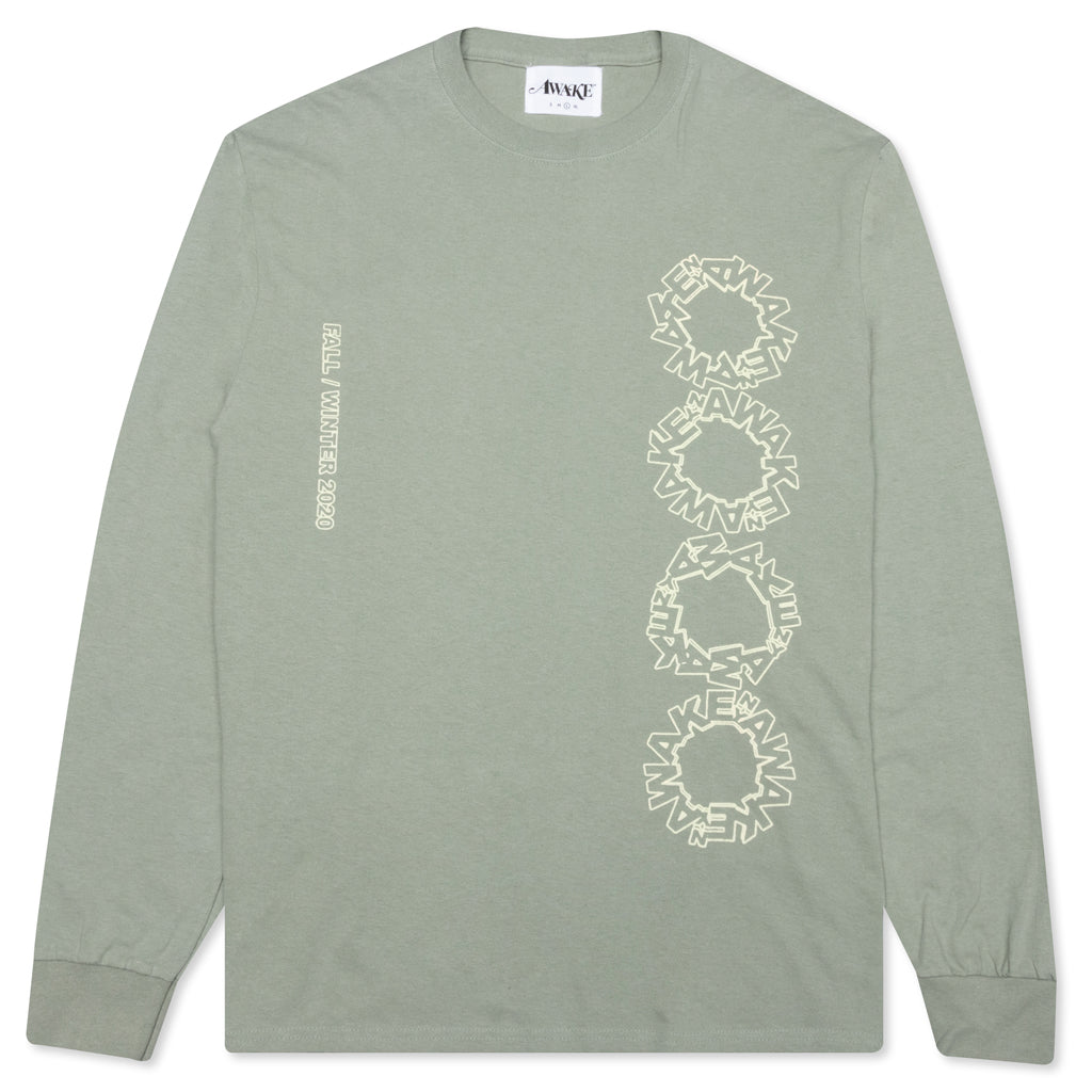 Awake Ceremony L/S Tee - Sage