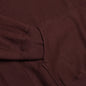 Awake Classic Outline Logo Paneled Embroidered Hoodie - Brown