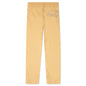 Awake Classic Outline Logo Paneled Embroidered Sweatpants - Mustard
