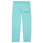 Awake Classic Outline Logo Paneled Embroidered Sweatpants - Teal