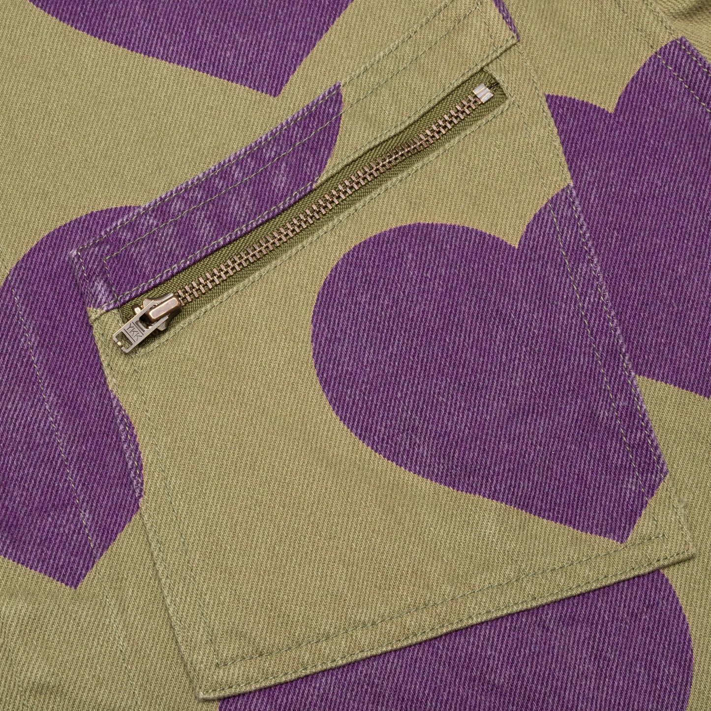 Awake Hearts Harrington Jacket - Army