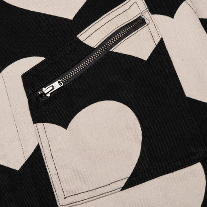 Awake Hearts Harrington Jacket - Black