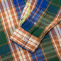 Awake Heavyweight Barbed Wire Back Flannel - Green