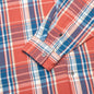 Awake Heavyweight Barbed Wire Back Flannel - Rose