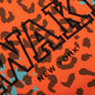 Awake Block Logo Hoodie - Printed Leopard