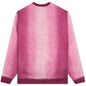 Awake Mohair Ombre Striped Cardigan - Fuchsia