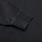 Embroidered Logo Quarter Zip Sweatshirt - Black