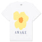 Floral Printed Tee - White