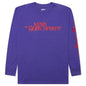 Mind Body Printed L/S Tee - Purple