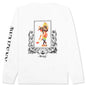 Mind Body Printed L/S Tee - White