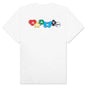 Printed Charm Logo Tee - White