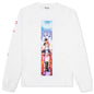 Realization Printed Long Sleeve Tee - White