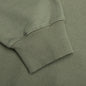 Script Oversized Embroidered Hoodie - Sage