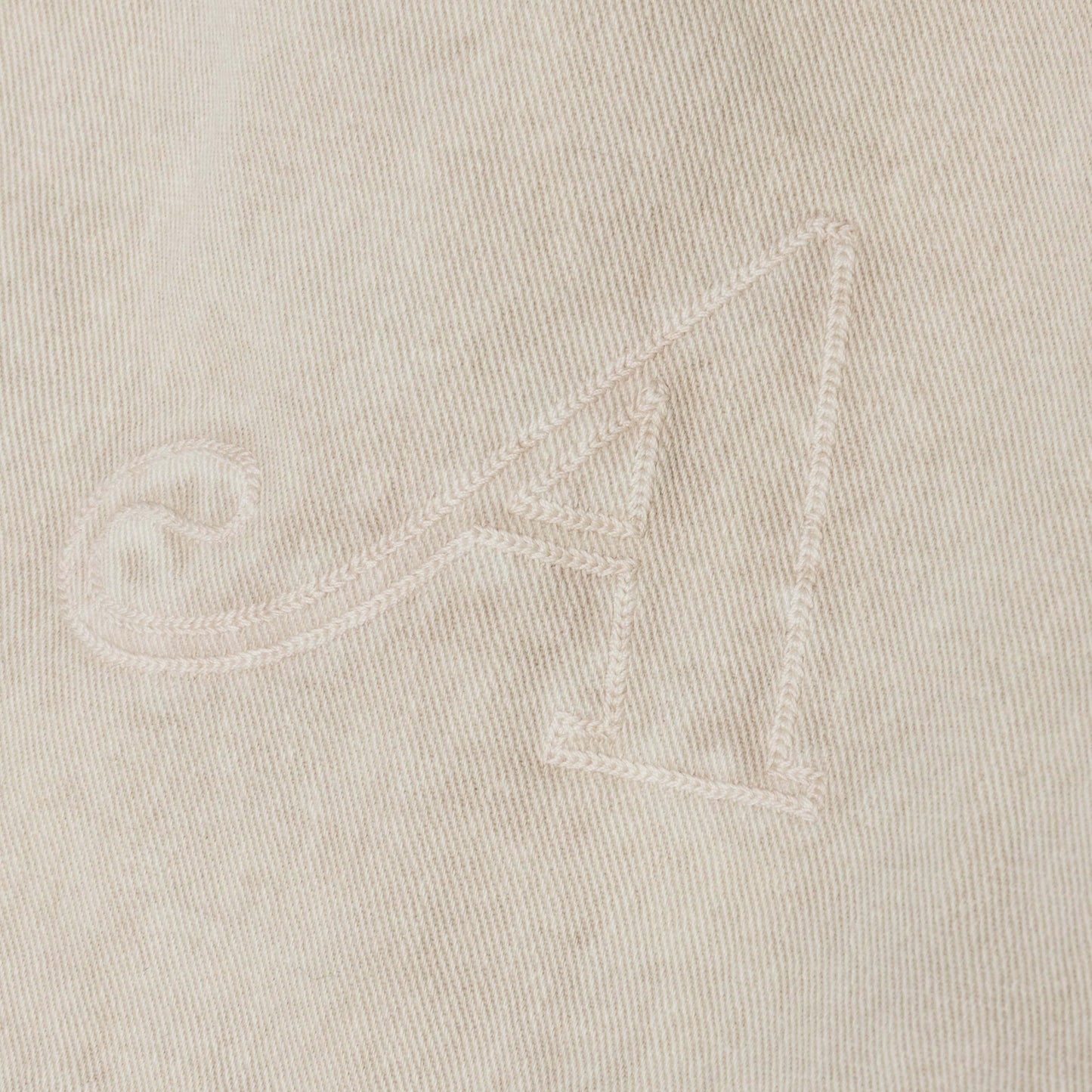 Washed Cotton Work Pant - Ivory