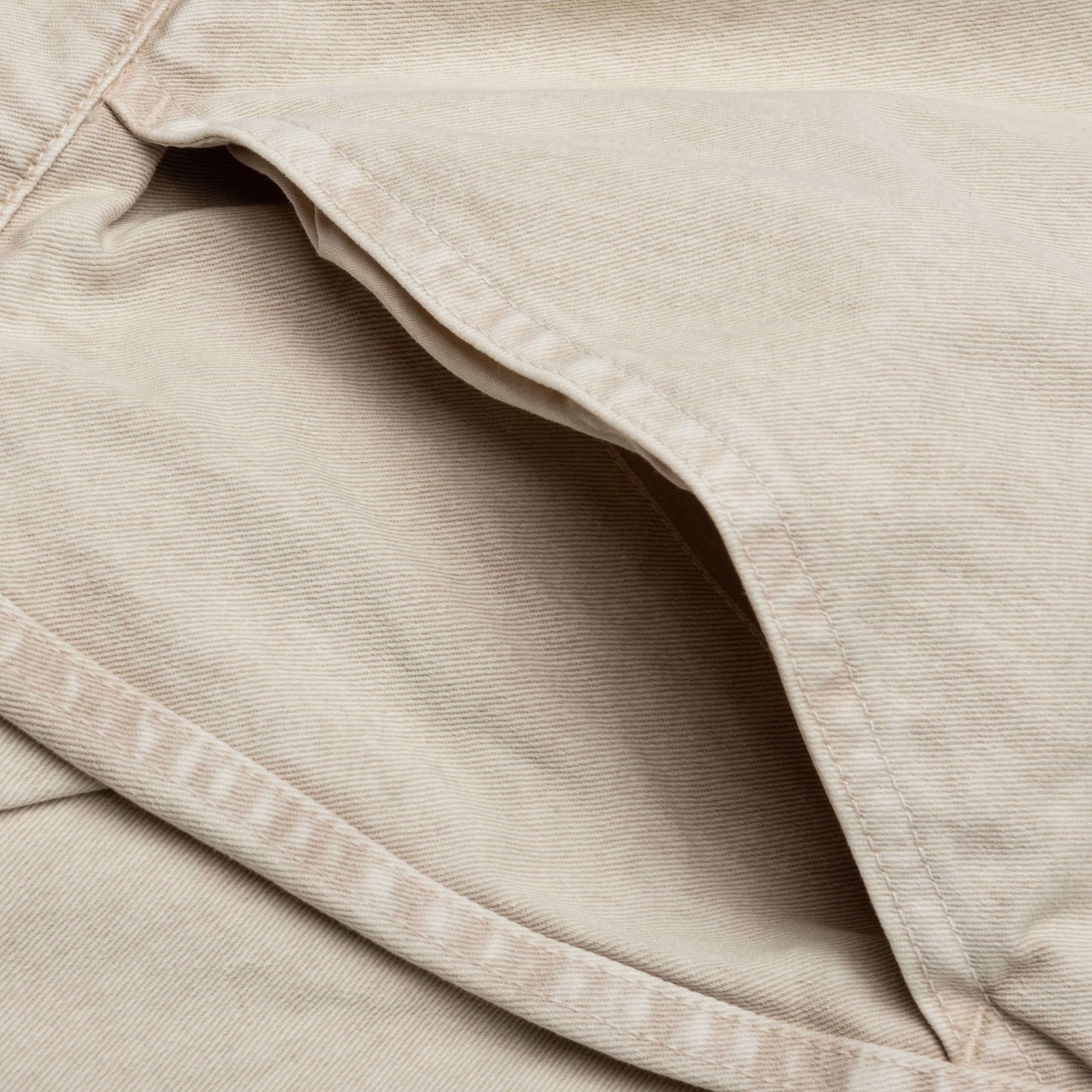 Washed Cotton Work Pant - Ivory
