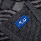 Wavy Jacquard Mohair Cardigan - Charcoal/Grey
