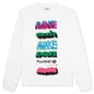 Awake NY x Stefan Meier NY Printed Long Sleeve Tee  - White