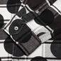 Awake Polka Dot Flannel Shirt - Black