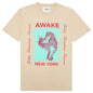 Awake Seahorse Tee - Khaki