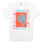 Awake Seahorse Tee - White