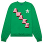 Awake Stacked Logo Crewneck - Green