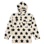 Awake Star Printed Anorak - Ivory/Black