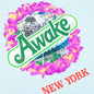 Awake Strawberry Kiwi S/S Tee - Glacier