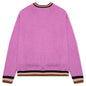 Awake Striped Mohair Cardigan - Pink