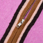 Awake Striped Mohair Cardigan - Pink