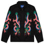 Awake Twin Dragon Harrington Jacket - Black