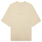 B-Summer Embroidery Box Tee - Bone