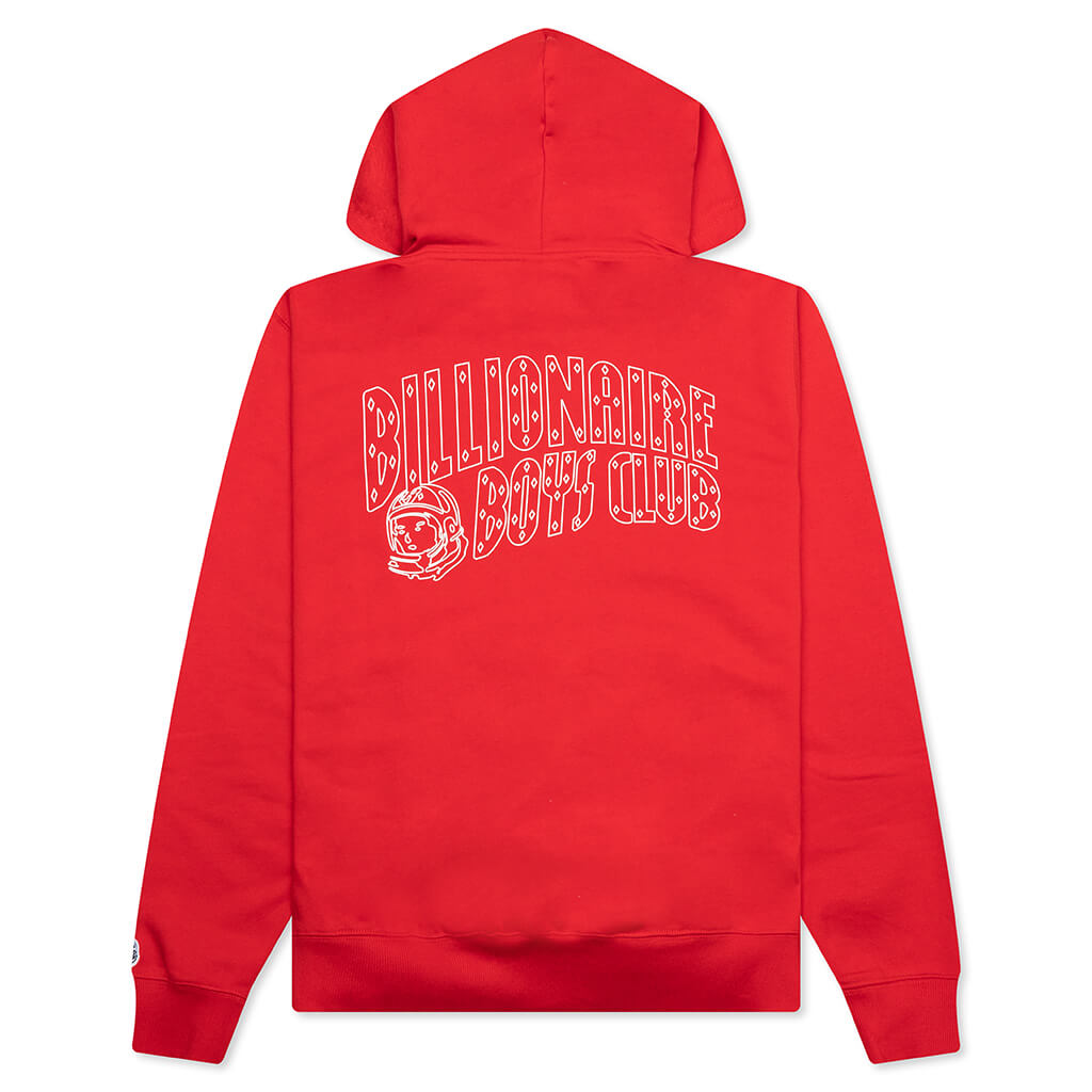 BB Line Helmet Hoodie - Racing Red