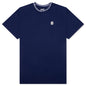 BB Wrapped S/S Knit - Blue Depths