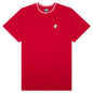 BB Wrapped S/S Knit - Chili Pepper