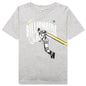 Kids BB on My Way S/S Tee - Heather Grey