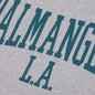 Back College Crew - Melange Grey/Petrol