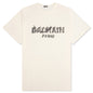 Charcoal T-Shirt - Beige/Noir