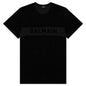 Eco Sustainable Monogram Flock T-Shirt - Noir/Noir