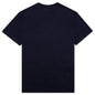 Flock Bulky Fit T-Shirt - Bleu Marine/Blanc