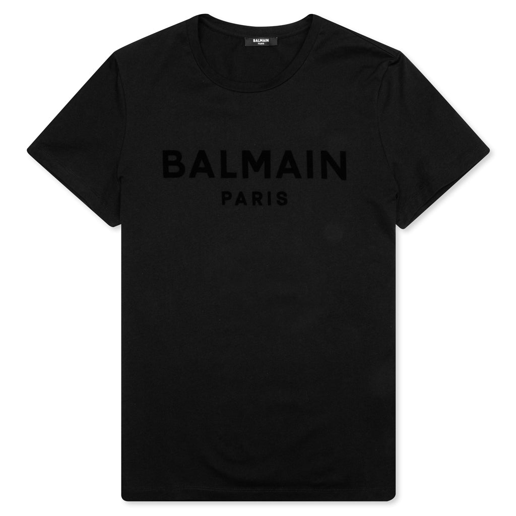 Flock T-Shirt - Black/Black