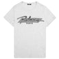 Flocked Logo T-Shirt - Mottled Grey