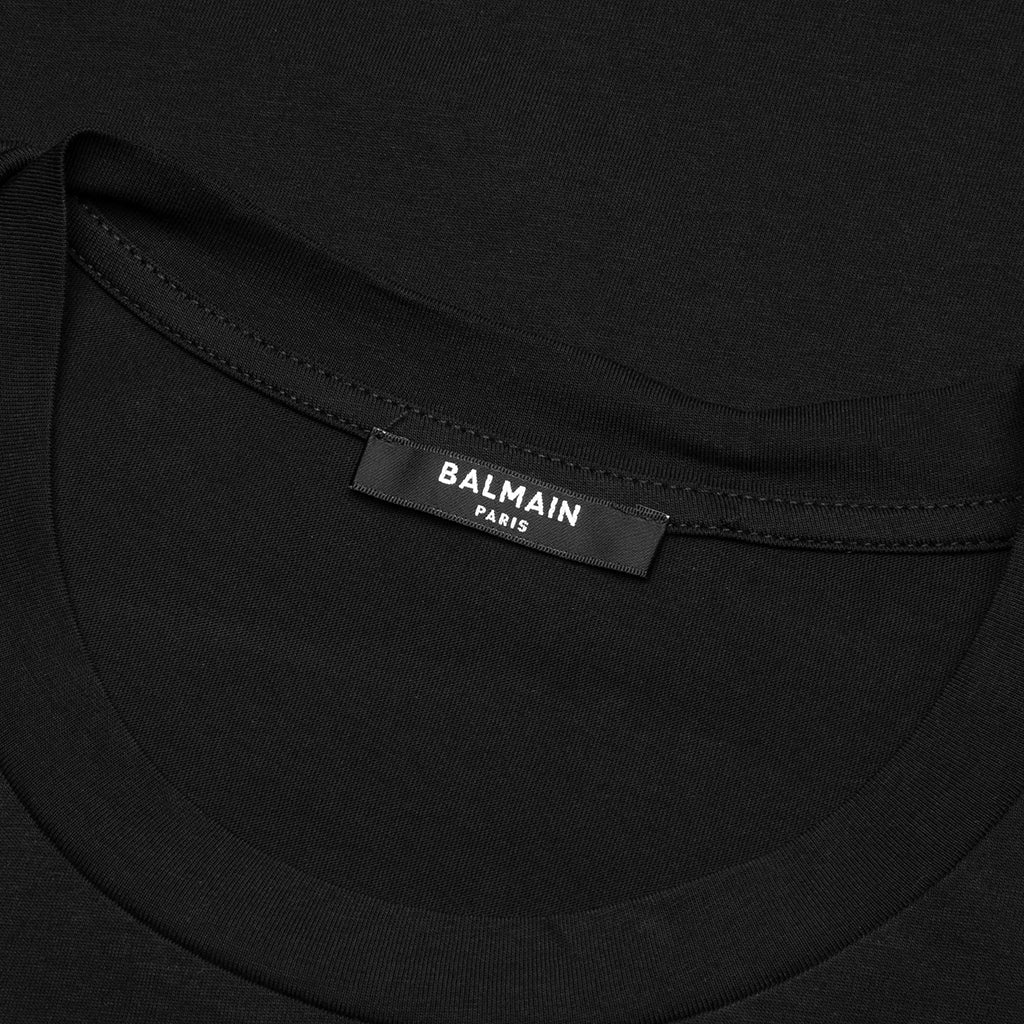 Silver Foil T-Shirt - Black