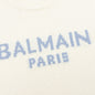 Merinos Pullover - Blanc/Bleu Pale